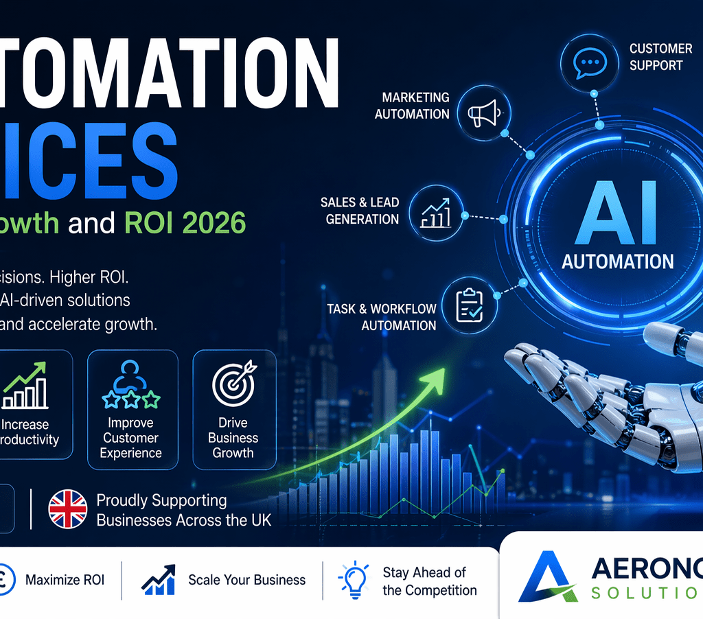 AI Automation Services for Business Growth and ROI 2026